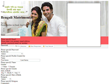Tablet Screenshot of bengalishaadicentre.com